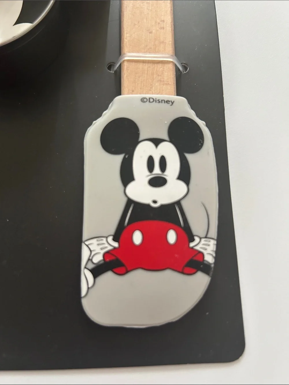 Disney Mickey Mouse Silicon Spatula & Cookie Cutter Set